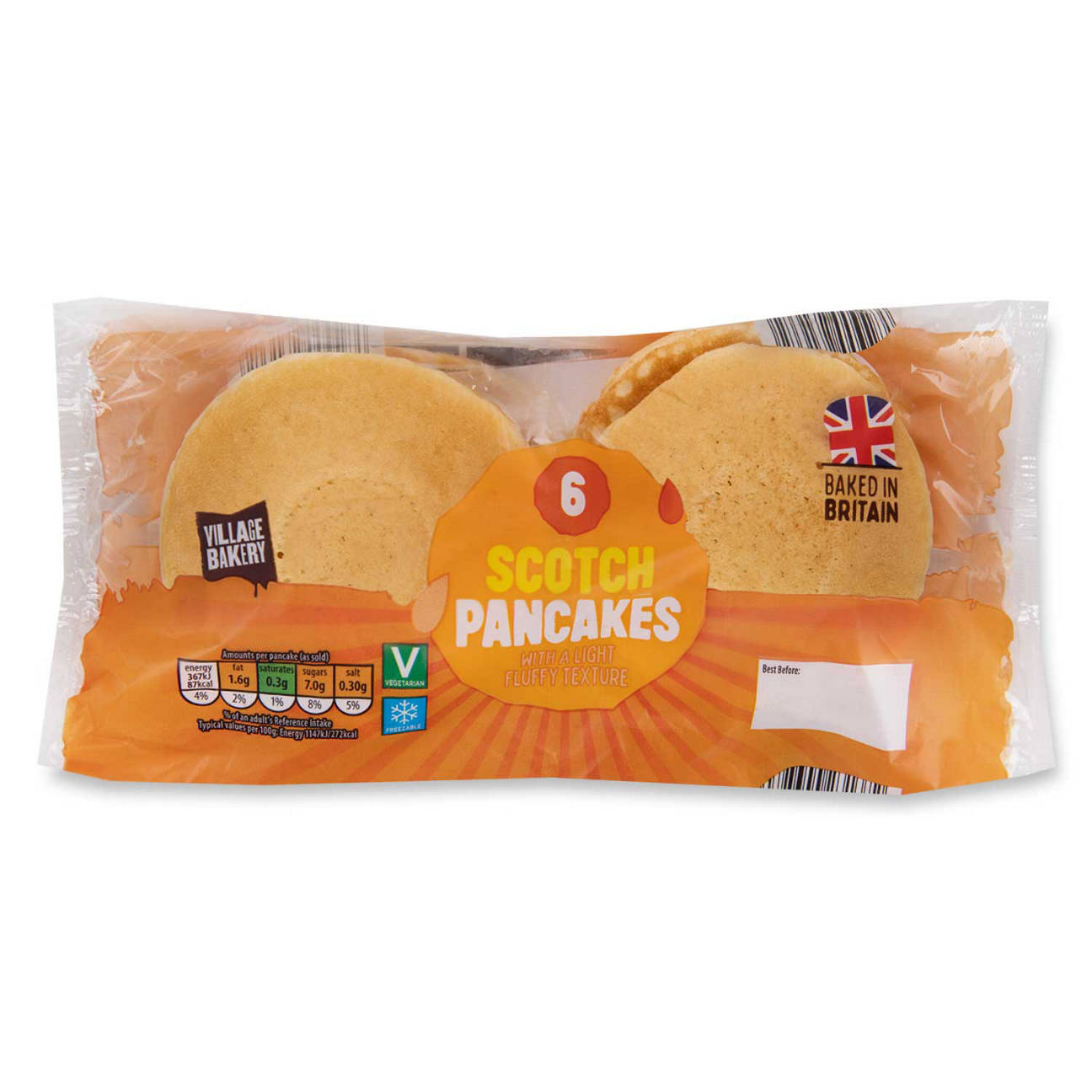 Scotch Pancakes 6 Pack Aldi Uk
